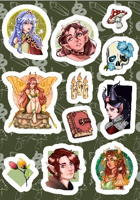 Стікерпак "Магія лісу"